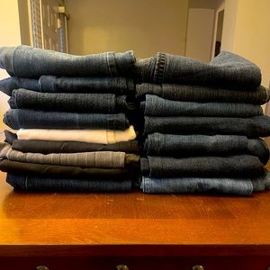 16 pairs of pants flare and bootcut
